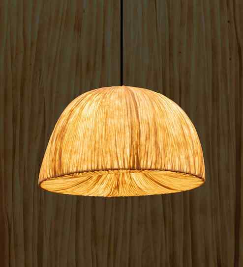 ORONYO-URVI  | Handcrafted Pendant Lamp | E27 holder } with Bulb | RIPPL Lighting